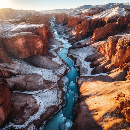 Horseshoe Bend in Capitol Reef National Park, United Statesの素材
