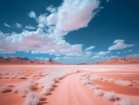 Beautiful landscape of Namib Naukluft National Park in Namibiaの素材