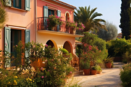 Greece, Crete, the picturesque village of Lefkadaの素材