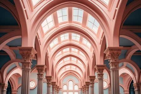 Interior of the University of Science and Technology, Vienna, Austriaの素材