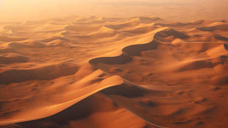 Sand dunes in the Sahara desert, Morocco. 3d renderingの素材