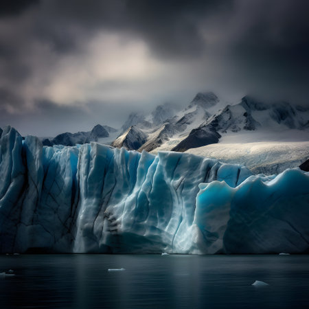 Glacier Perito Moreno, Los Glaciares National Park, Argentinaの素材