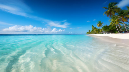 Beautiful beach at Seychelles, Praslin islandの素材