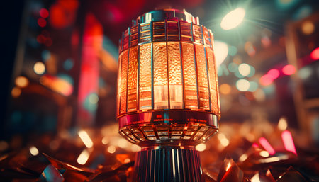Lantern, close-up. Festive decoration for Chinese New Year.の素材