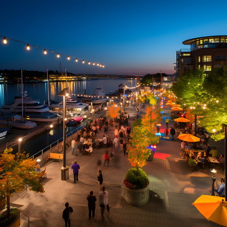 False Creek at Vancouver, Americaの素材