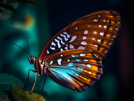 Butterfly from the Taiwan (Argynnis paphia)の素材