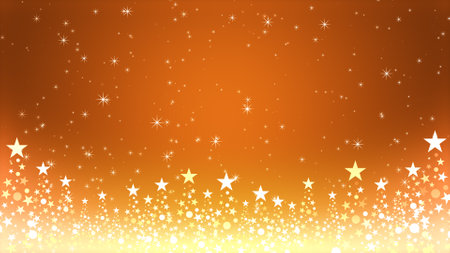 Christmas tree and colored background with glitterの写真素材