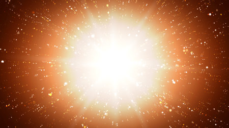 Image of the moment of explosion