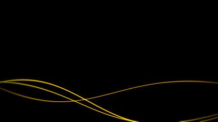 Shaking line animation on black backgroundの写真素材