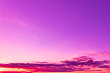 Image of clouds moving in the skyの写真素材