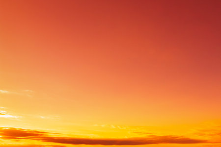 Image of clouds moving in the skyの写真素材