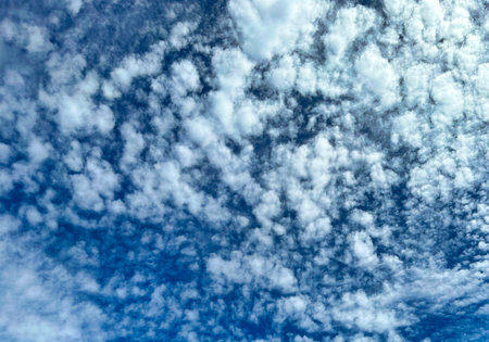 blue sky and white clouds