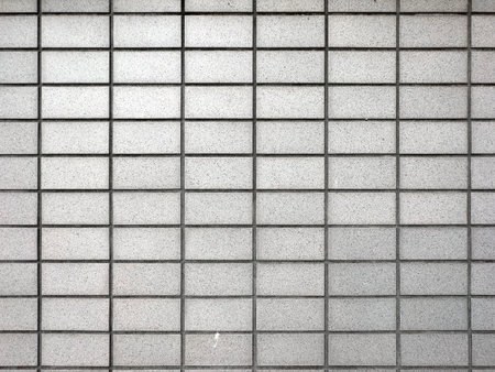 White brick wall texture. Background and texture for graphic design or wallpaper.の写真素材