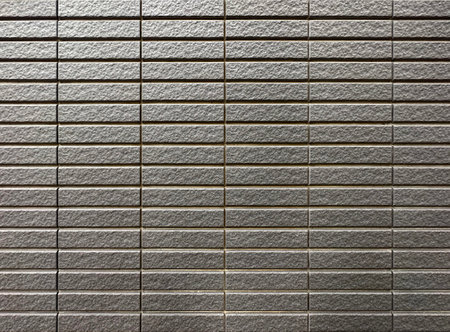 White brick wall texture background. White brick wall texture for interior exterior decoration and construction concept design.の写真素材