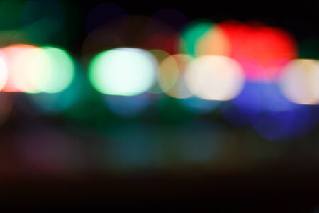 City Night Bokehの写真素材