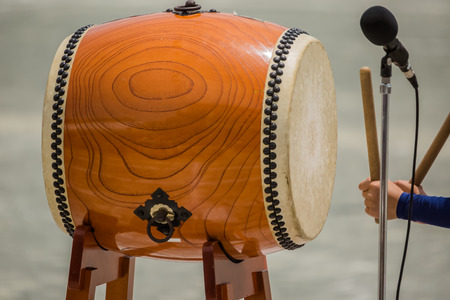 Japanese drumの写真素材
