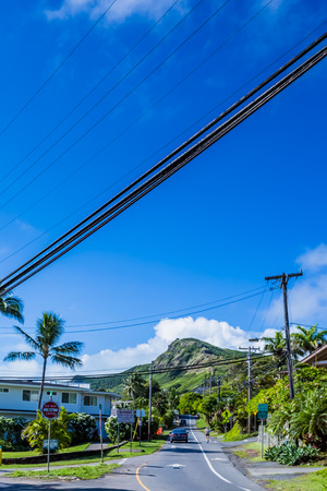 Kailua in Oahu Islandの写真素材