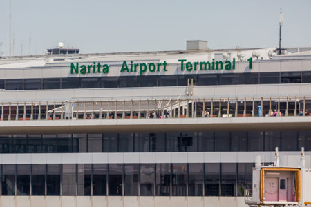Narita Airport terminal 1のeditorial素材
