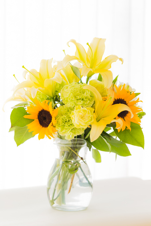 flower arrangementの写真素材