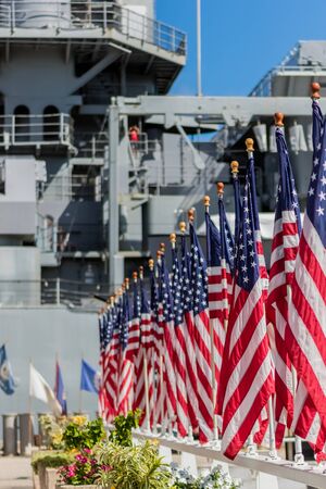 USA American flagの写真素材