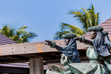 Hula dancersの写真素材