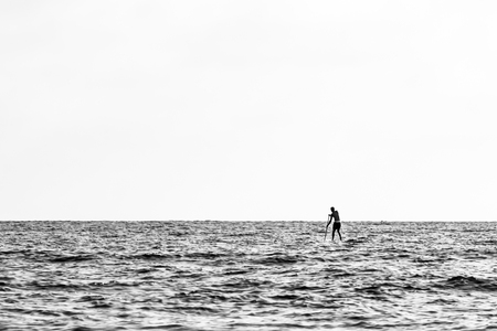 Stand up paddleの写真素材
