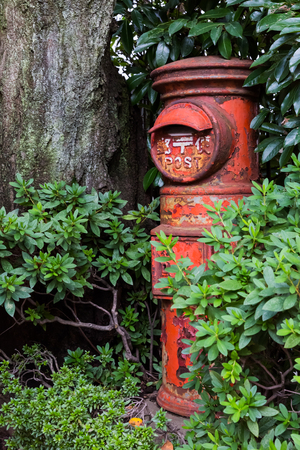 Nostalgic mailbox, Japanの写真素材