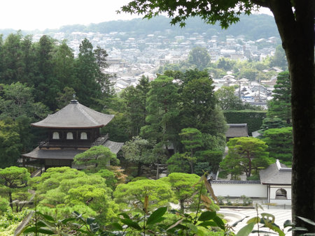 Ginkaku-ji Temple in Kyoto, Japanのeditorial素材