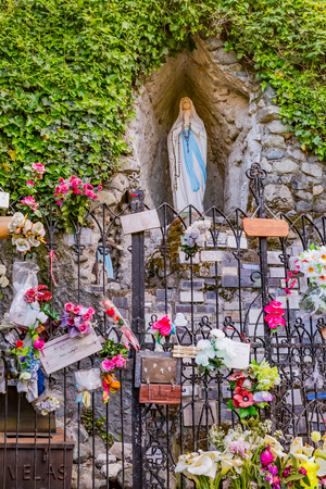 Statues of holy womanの写真素材