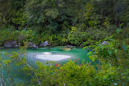 View of Patagonia, Chileの写真素材