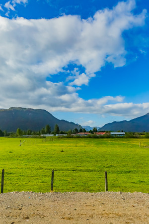 View of Patagonia, Chileの写真素材