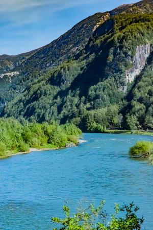 View of Patagonia, Chileの写真素材