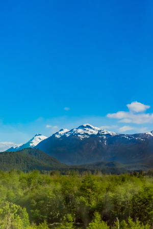 View of Patagonia, Chileの写真素材