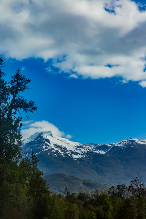 View of Patagonia, Chileの写真素材