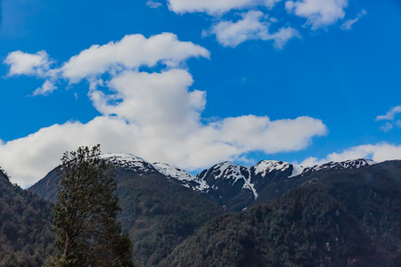 View of Patagonia, Chileの写真素材