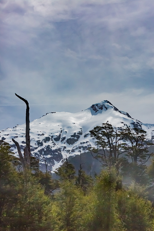 View of Patagonia, Chileの写真素材