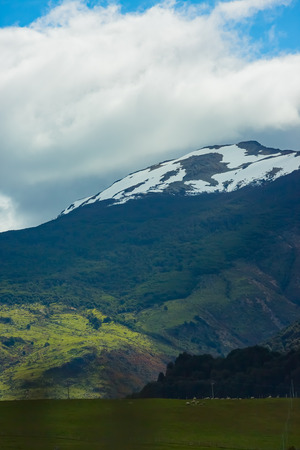 View of Patagonia, Chileの写真素材