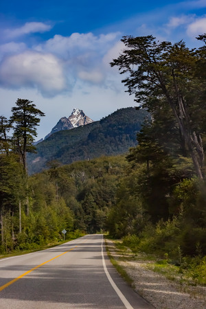 View of Patagonia, Chileの写真素材