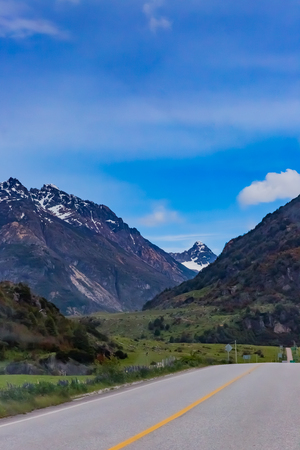 View of Patagonia, Chileの写真素材