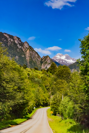 View of Patagonia, Chileの写真素材