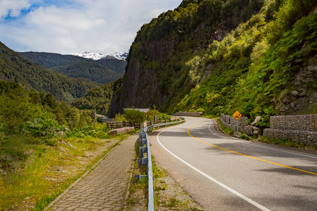 View of Patagonia, Chileの写真素材