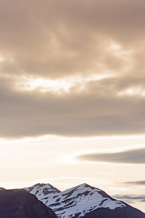 View of Patagonia, Chileの写真素材
