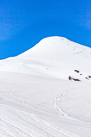 Osorno volcano in Chileの写真素材