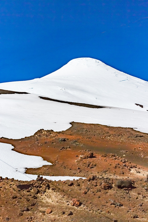 Osorno volcano in Chileの写真素材