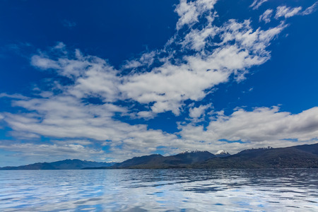Sea and blue skyの写真素材