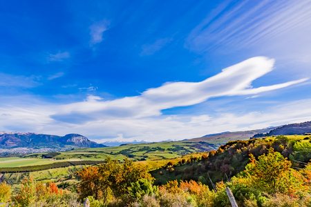 View of Patagonia, Chileの写真素材