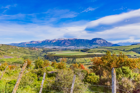 View of Patagonia, Chileの写真素材