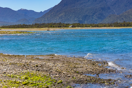 View of Patagonia, Chileの写真素材