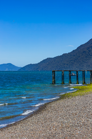 View of Patagonia, Chileの写真素材