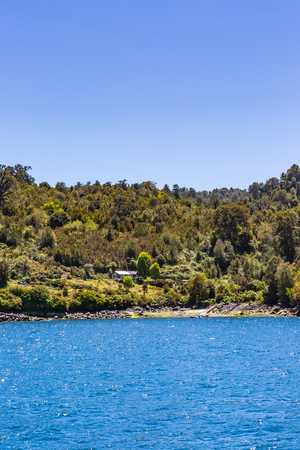 View of Patagonia, Chileの写真素材